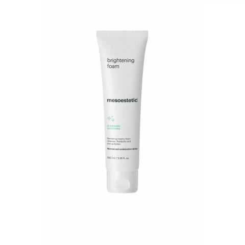 mesoestetic brightening foam