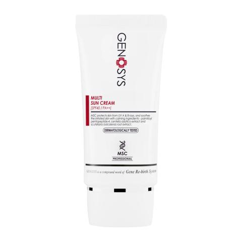 GENOSYS Multi Sun Cream SPF40 PA++ zonnecrème gezicht 40 ml