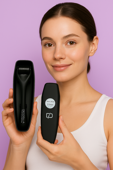 Diodella Dermaroller 0.5mm Titanium 540 MicroNeedle